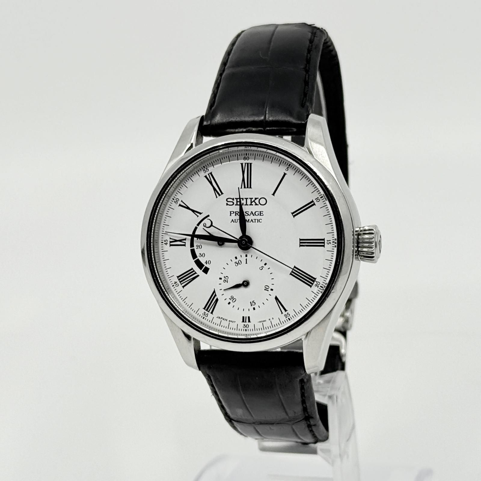 SEIKO セイコー PRESAGE プレサージュ SARW035 ホワイト AT メンズ 箱 
