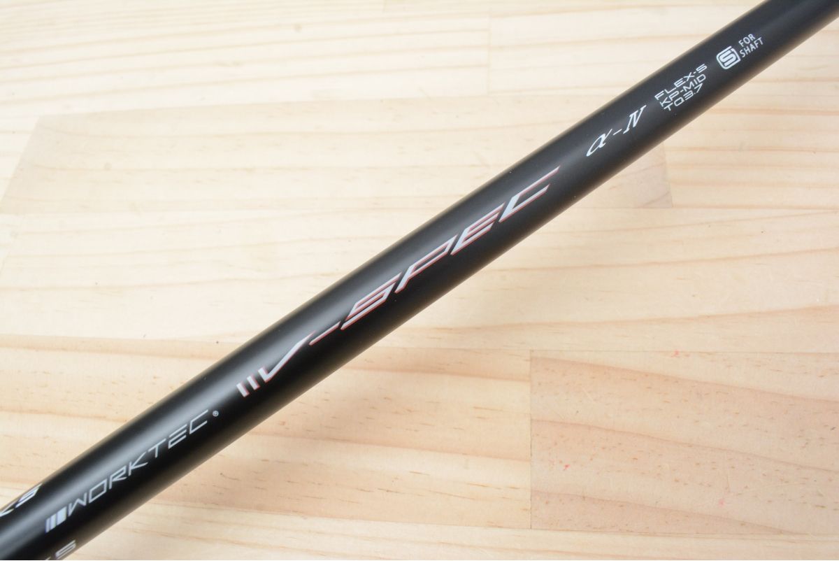 【ルール適合】ワークスゴルフ MAXIMAX BLACK SERIESⅡ ドライバー 10.5 USTマミヤ V-Spec α-Ⅳ フレックスS マキシマックス 1W DR ルール適合ワークスゴルフ MAXIMAX BLACK SERIESⅡ ドライバー 10.5