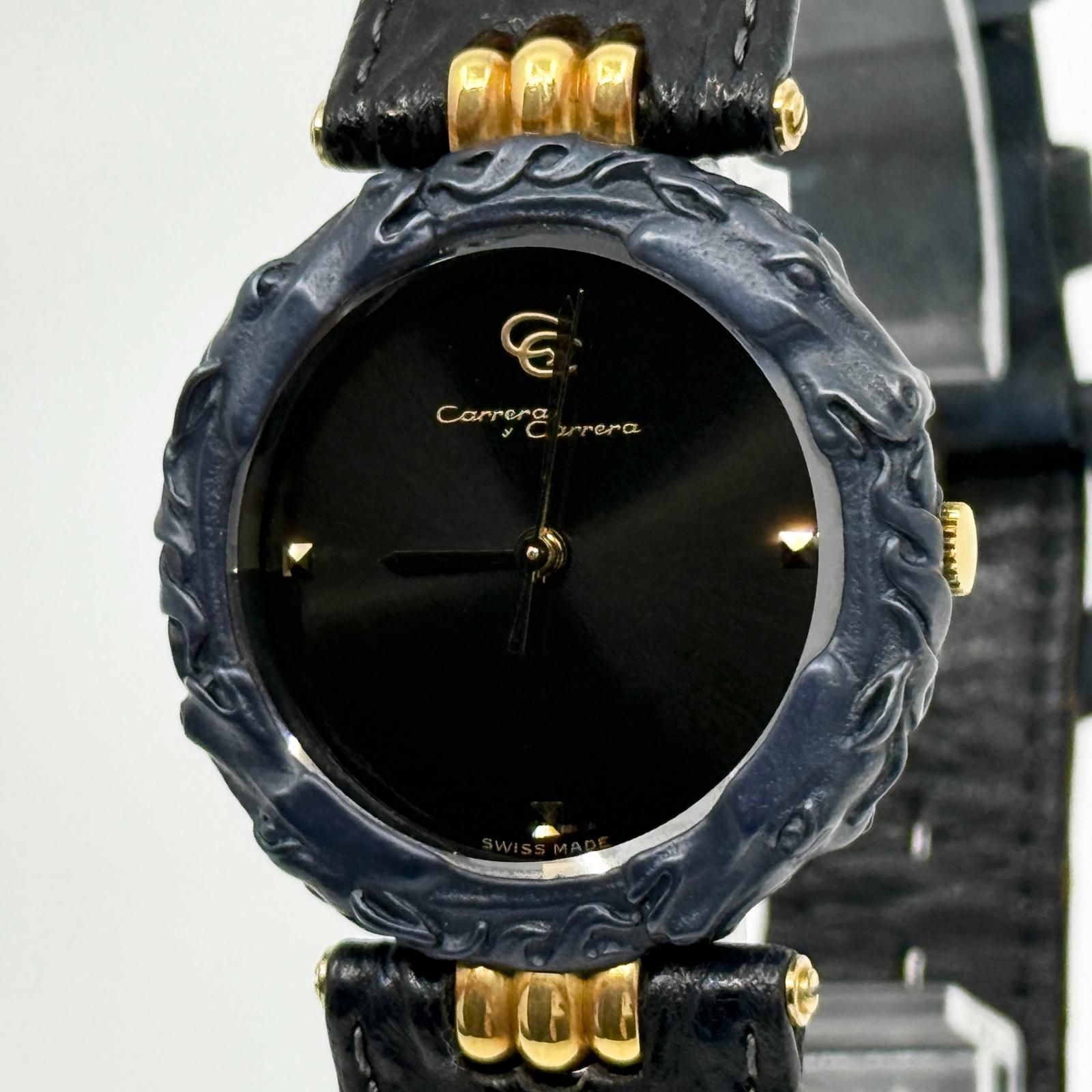 Carrera y Carrera カレライカレラ カバージョ 206 7230 ブラック QZ