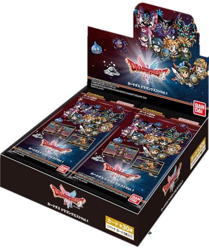 ◆ バンダイ BANDAI カードダス ドラゴンクエストVol.1 パック BOX20個入り 9911c5cd
