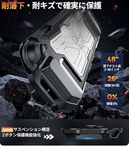 ◇Nintendo Switch 2 対応保護カバー ドック対応 Joy-Con用着脱式