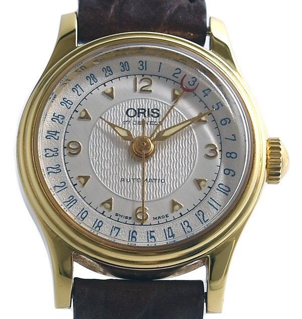 ORIS オリス ポインターデイト 7405 裏スケ 自動巻き レディース