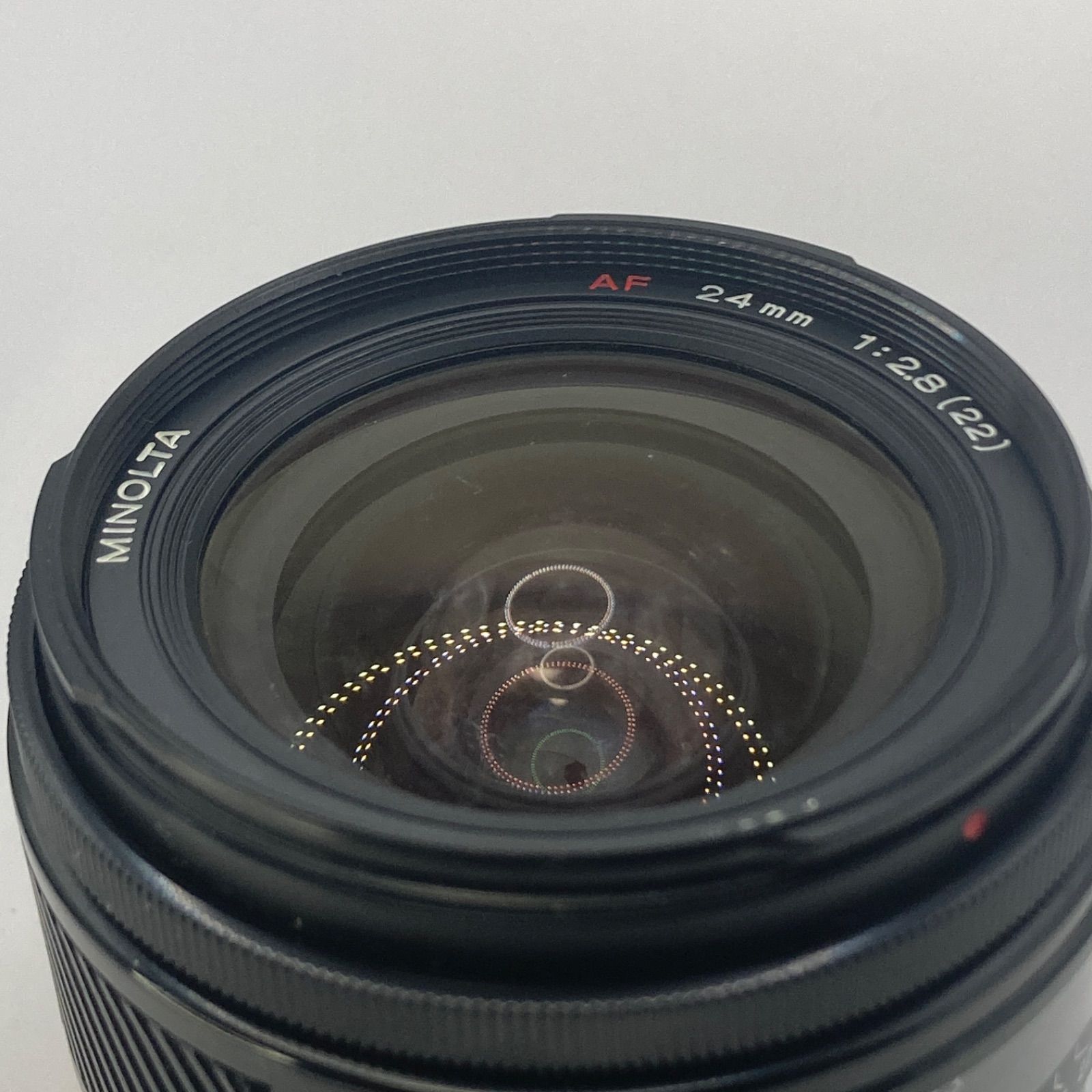 純正フード付/実用品】Minolta AF 24mm F2.8 シリアル1406171 ミノルタ