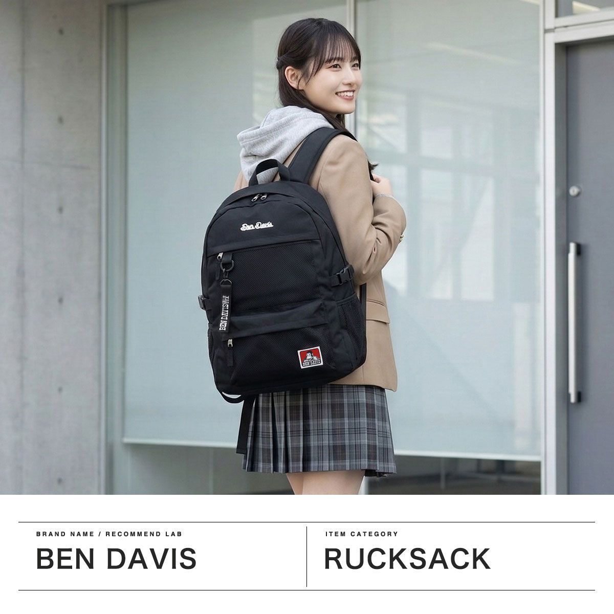 ベンデイビス リュック レディース メンズ バックパック 大容量 BEN 