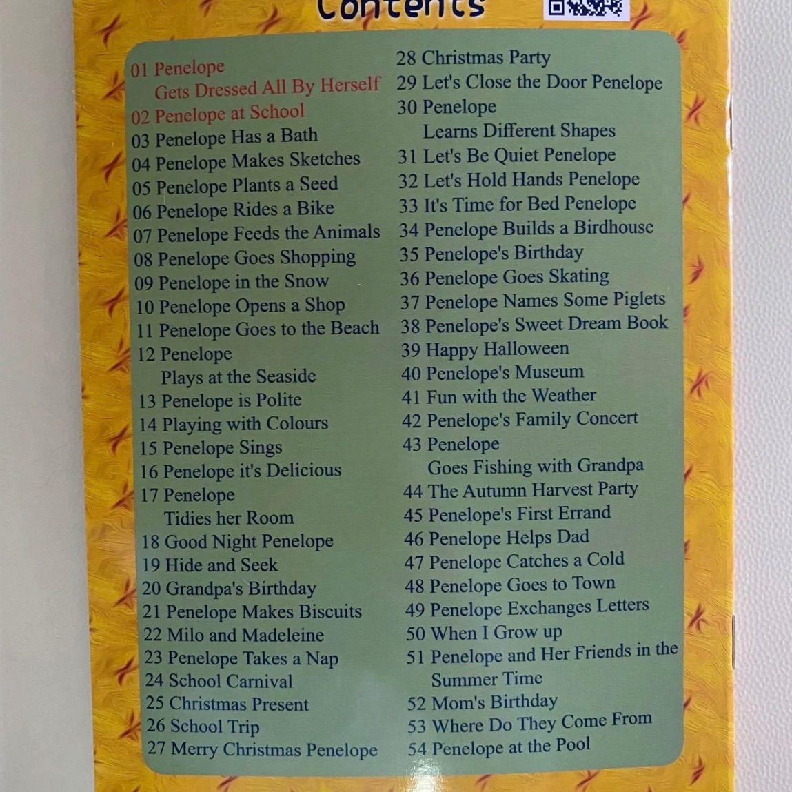 penelope ペネロペ 絵本 27冊 マイヤペン対応 maiyapen 音源付き 動画