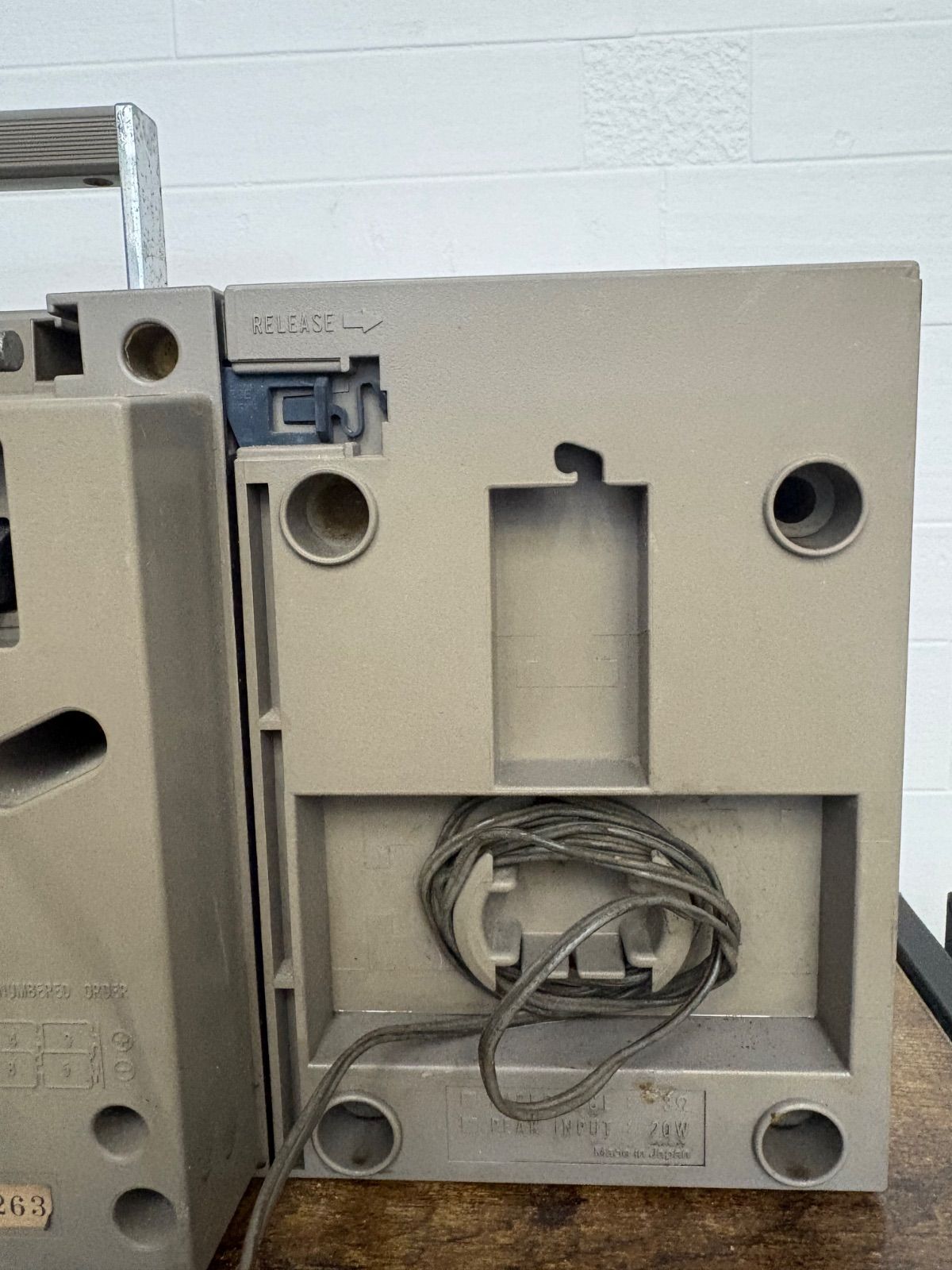 希少ヴィンテージ ナショナル（National）ラジカセ「RX-C46」 - メルカリ