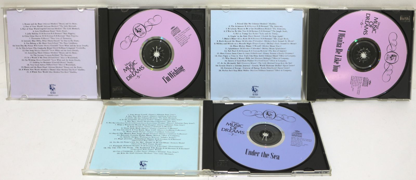 ディズニーのミュージック・オブ・ドリームス CD 10枚組 - メルカリ