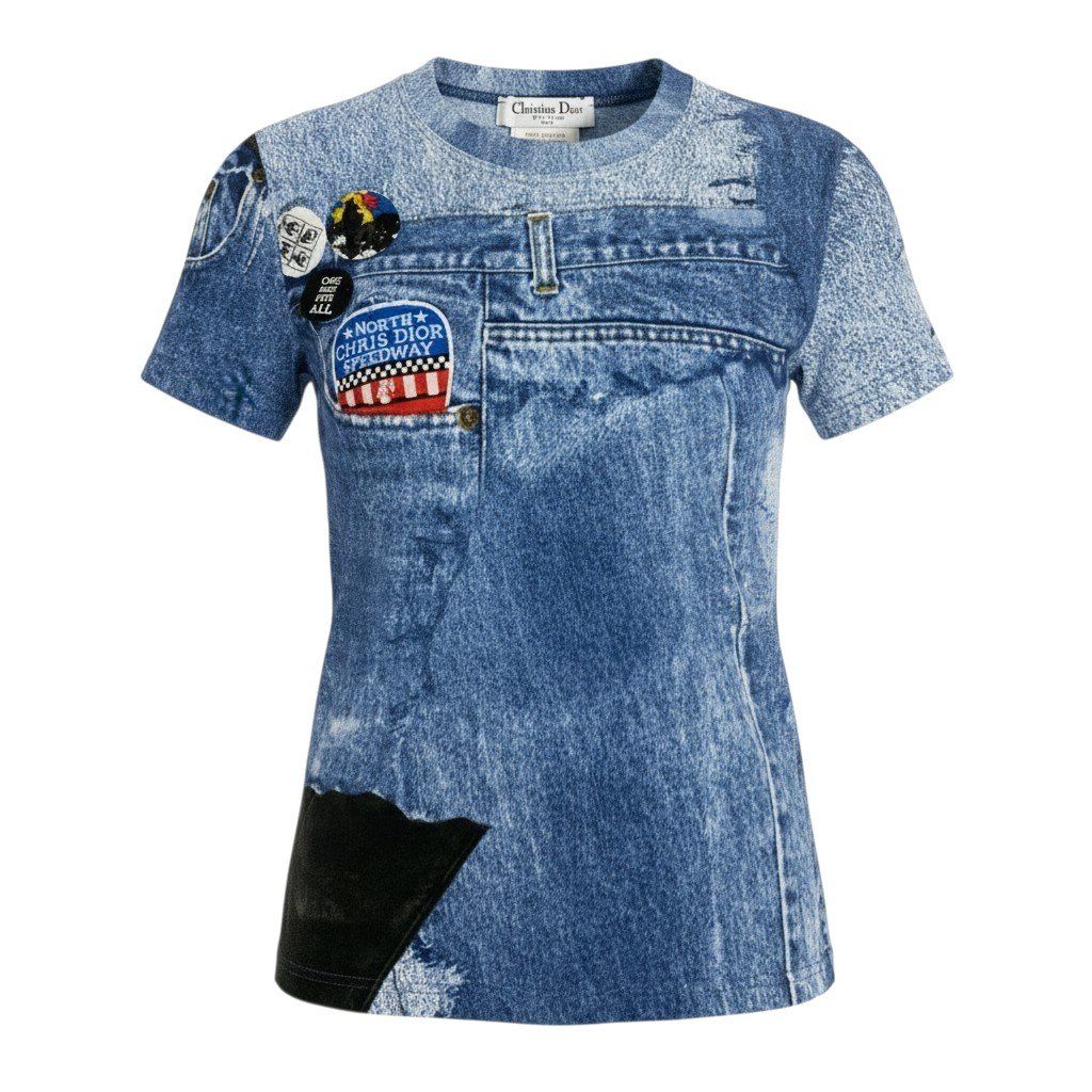 Ic6 Christian Dior クリスチャンディオール ガリアーノ期 デニム転写