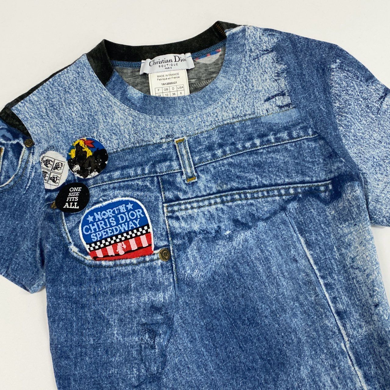 Ic6 Christian Dior クリスチャンディオール ガリアーノ期 デニム転写