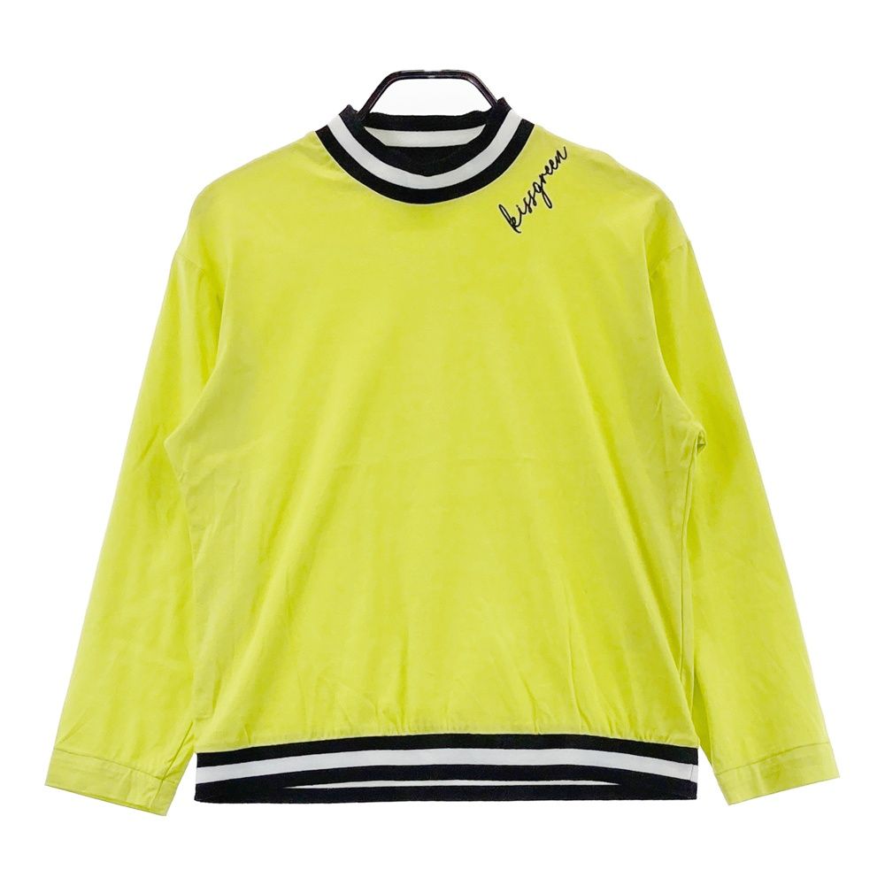 サイズ：3 KISS ON THE GREEN キスオンザグリーン モックネック長袖 T