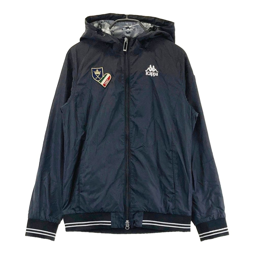 サイズ：M KAPPA GOLF カッパゴルフ  長袖ジップジャケット  ブラック系 [240101644141] ゴルフウェア レディース ストスト