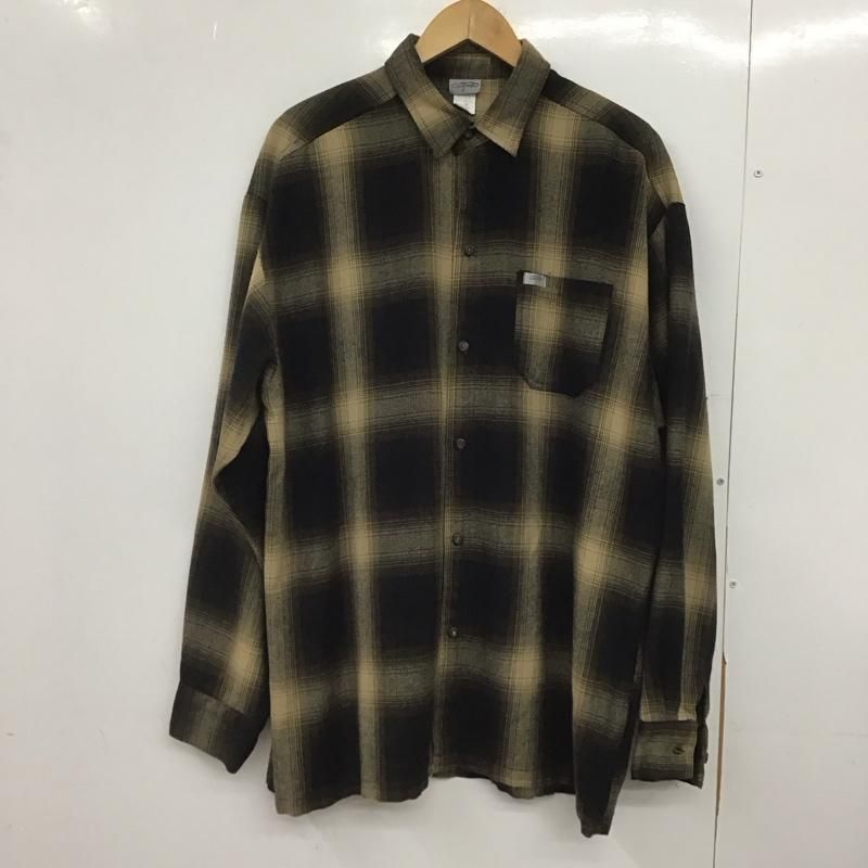 CALTOP キャルトップ シャツ、ブラウス 長袖 長袖シャツ チェックシャツ カラーシャツ