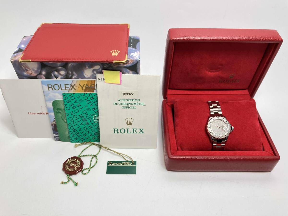 ROLEX ヨットマスター 169622 A番 自動巻き レディース - メルカリ