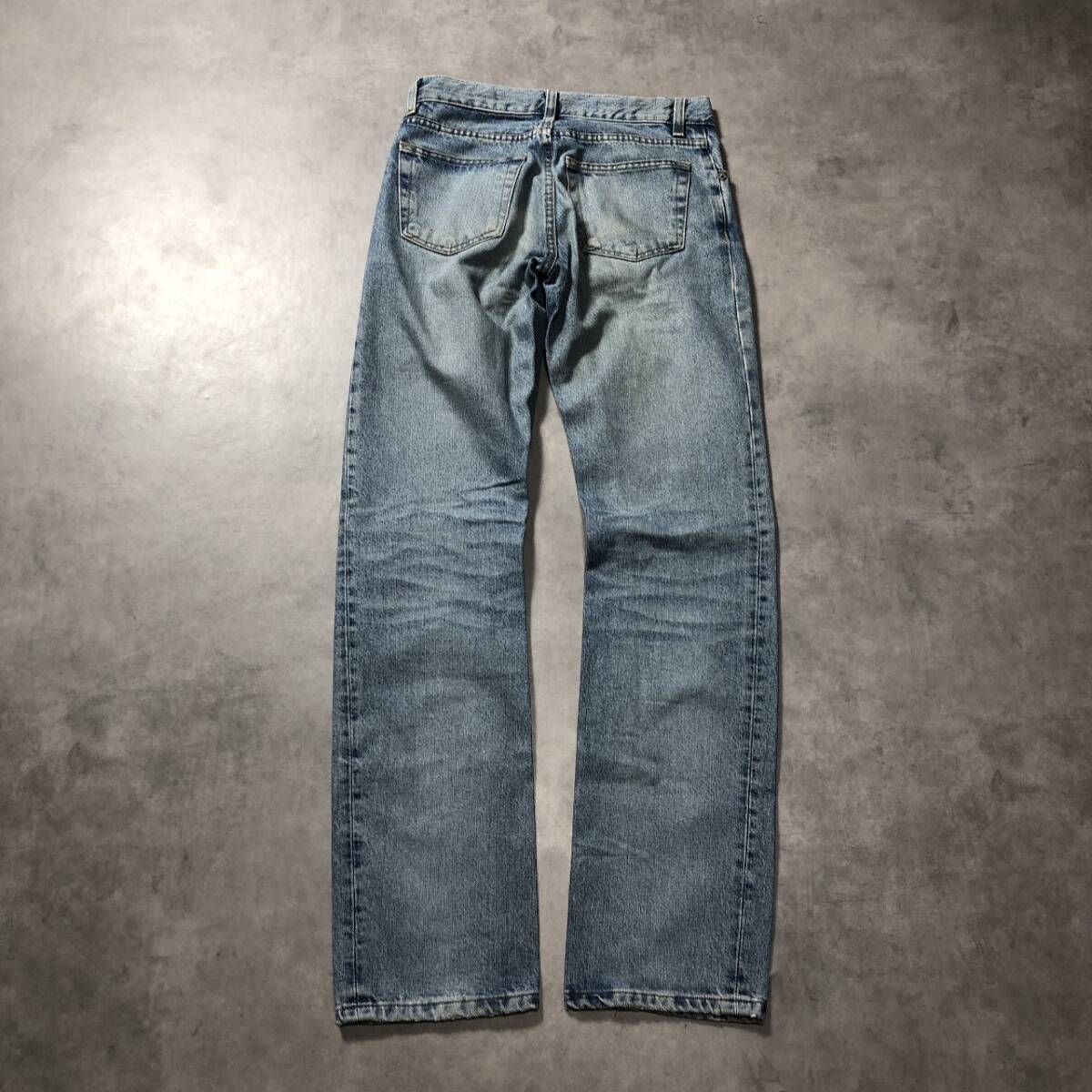 GQ4890◇HELMUT LANG : イタリア製 90's 本人期 VINTAGE SANDED DENIM