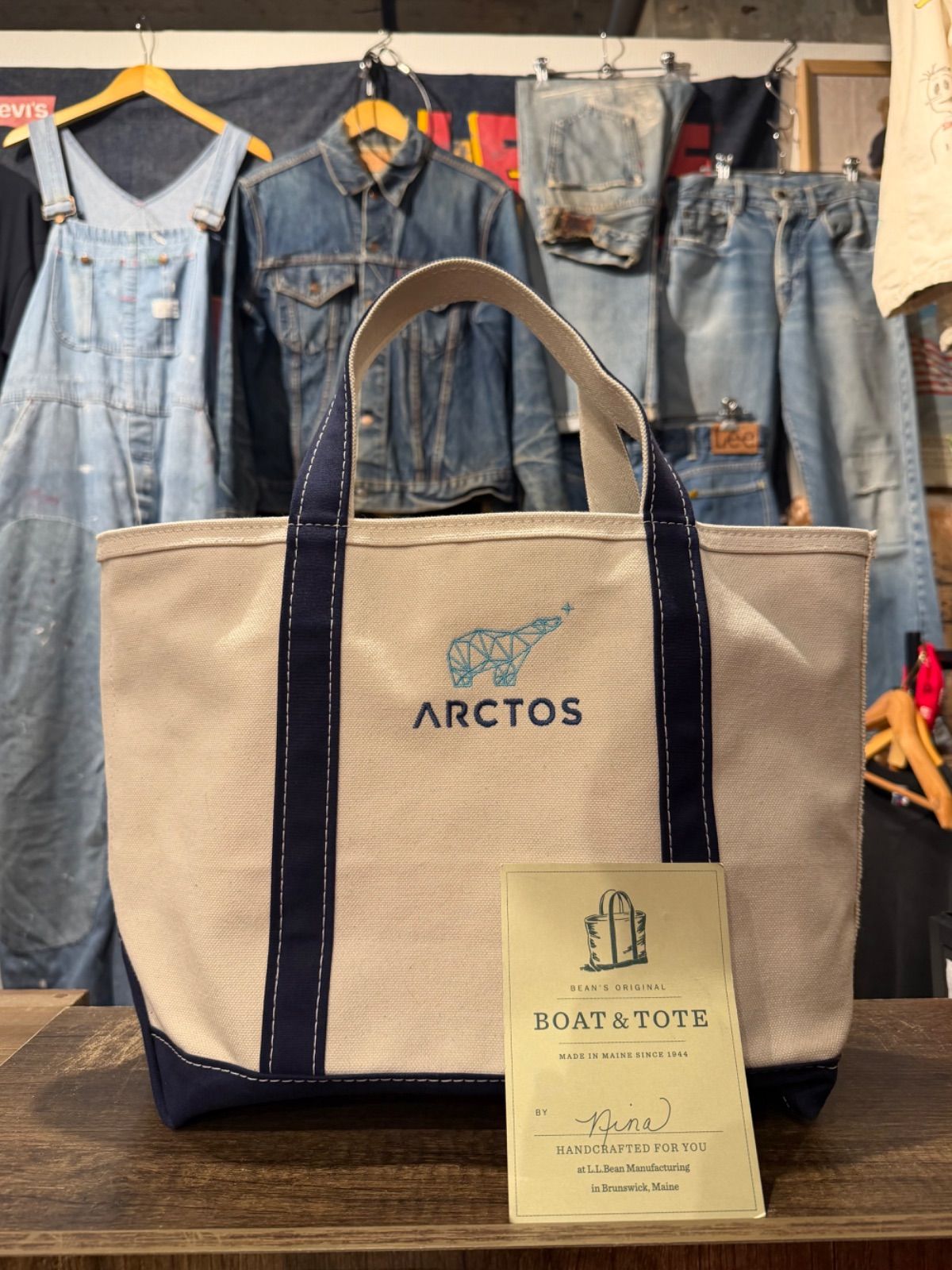 L.L.Bean BOAT & TOTE / USA製 DEAD STOCK 】 エルエルビーン ビーン