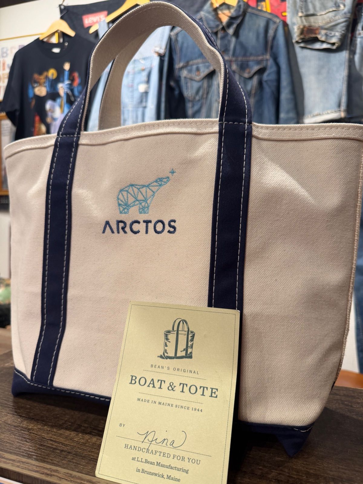 L.L.Bean BOAT & TOTE / USA製 DEAD STOCK 】 エルエルビーン ビーン 
