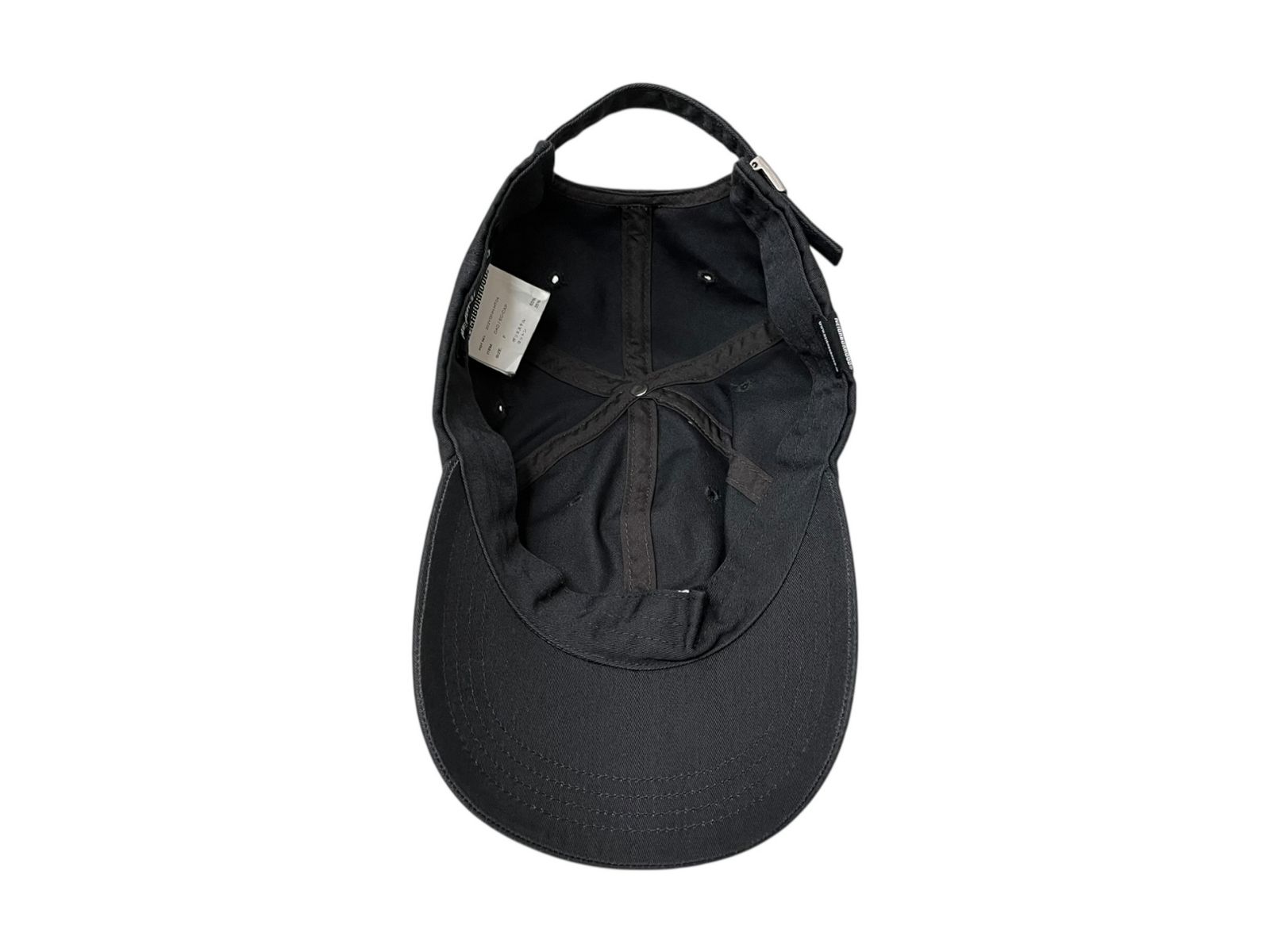 NEIGHBORHOOD (ネイバーフッド) ベースボールキャップ F ブラック