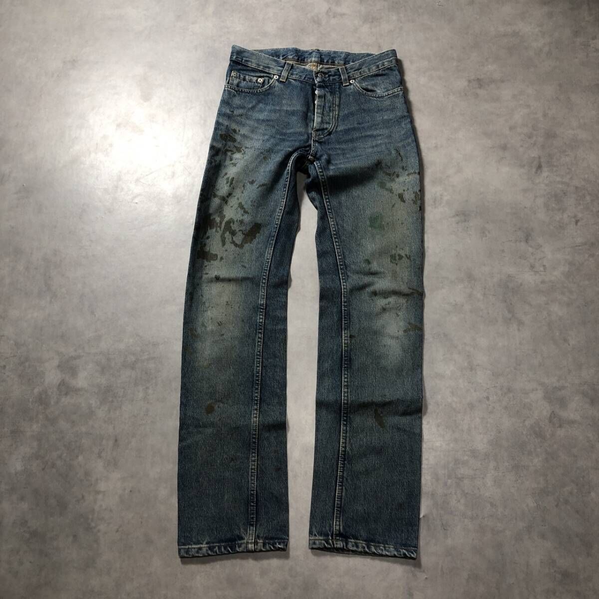 GQ4891◇HELMUT LANG : イタリア製 90's 本人期 PAINTER JEAN◇w28