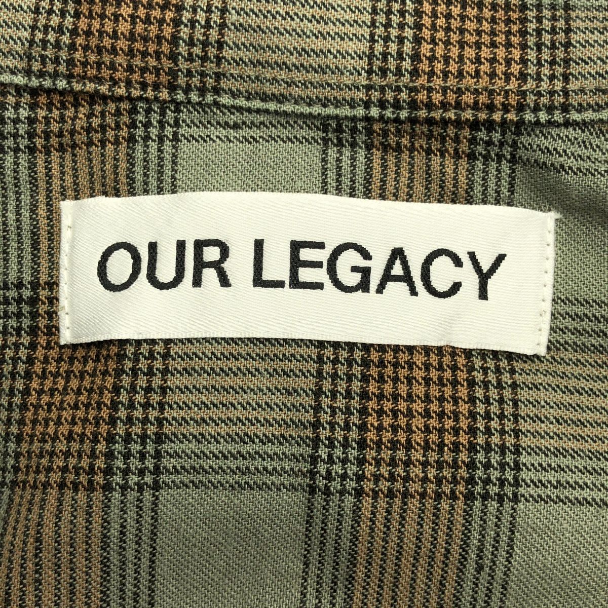 新品】 OUR LEGACY / アワーレガシー | BORROWED SHIRT フランネル