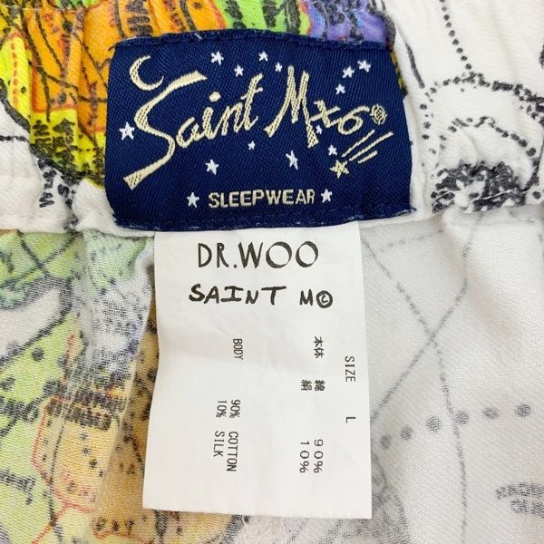 SAINT MICHAEL セントマイケル Dr.Woo パジャマ パンツ イージー WORLD