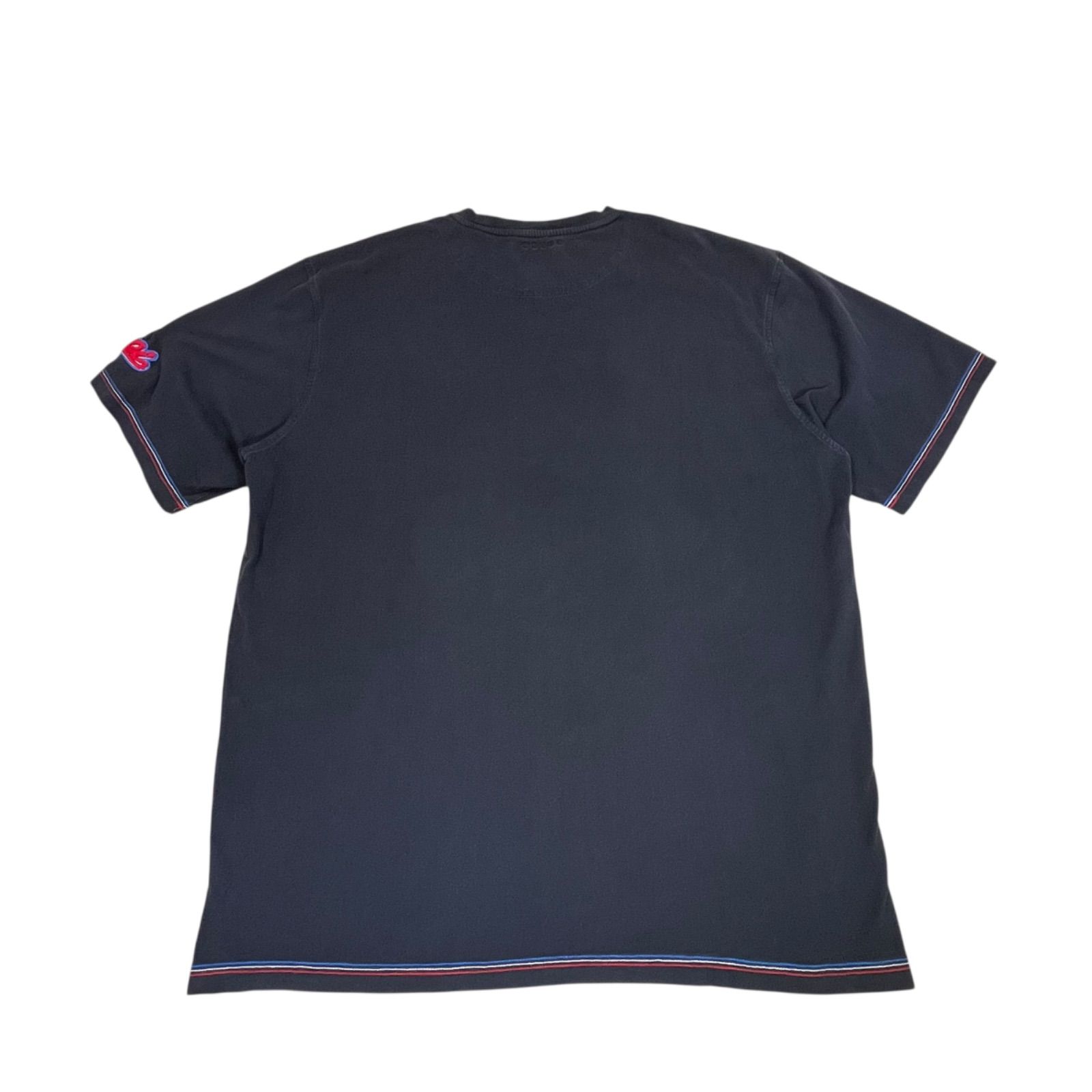 COOGI クージー 半袖Tシャツ ビッグサイズ XXXL ロゴ刺繍 ブラック 