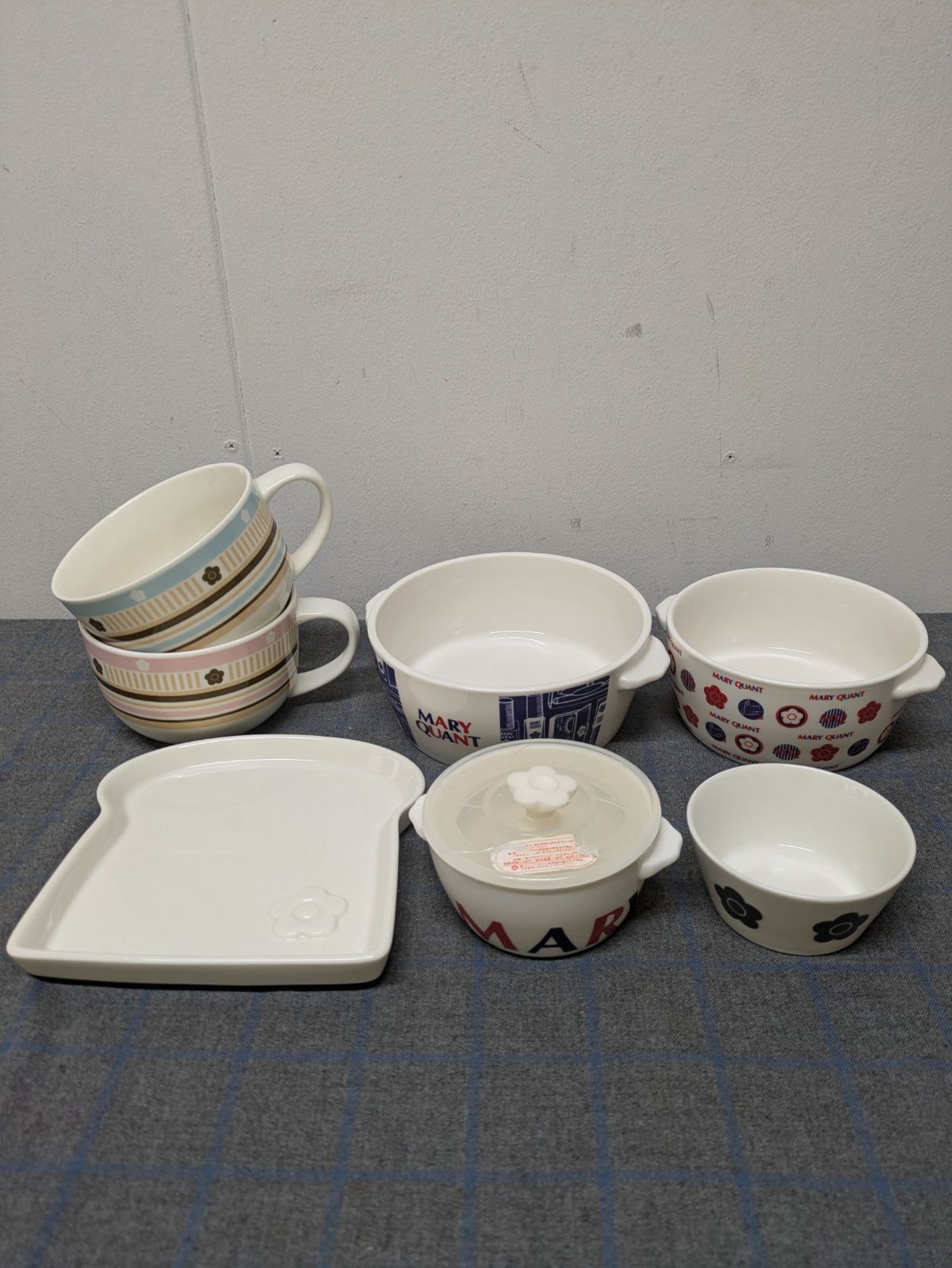 MARY QUANT/マリークワント 食器セット タッパー 小皿 マグカップ