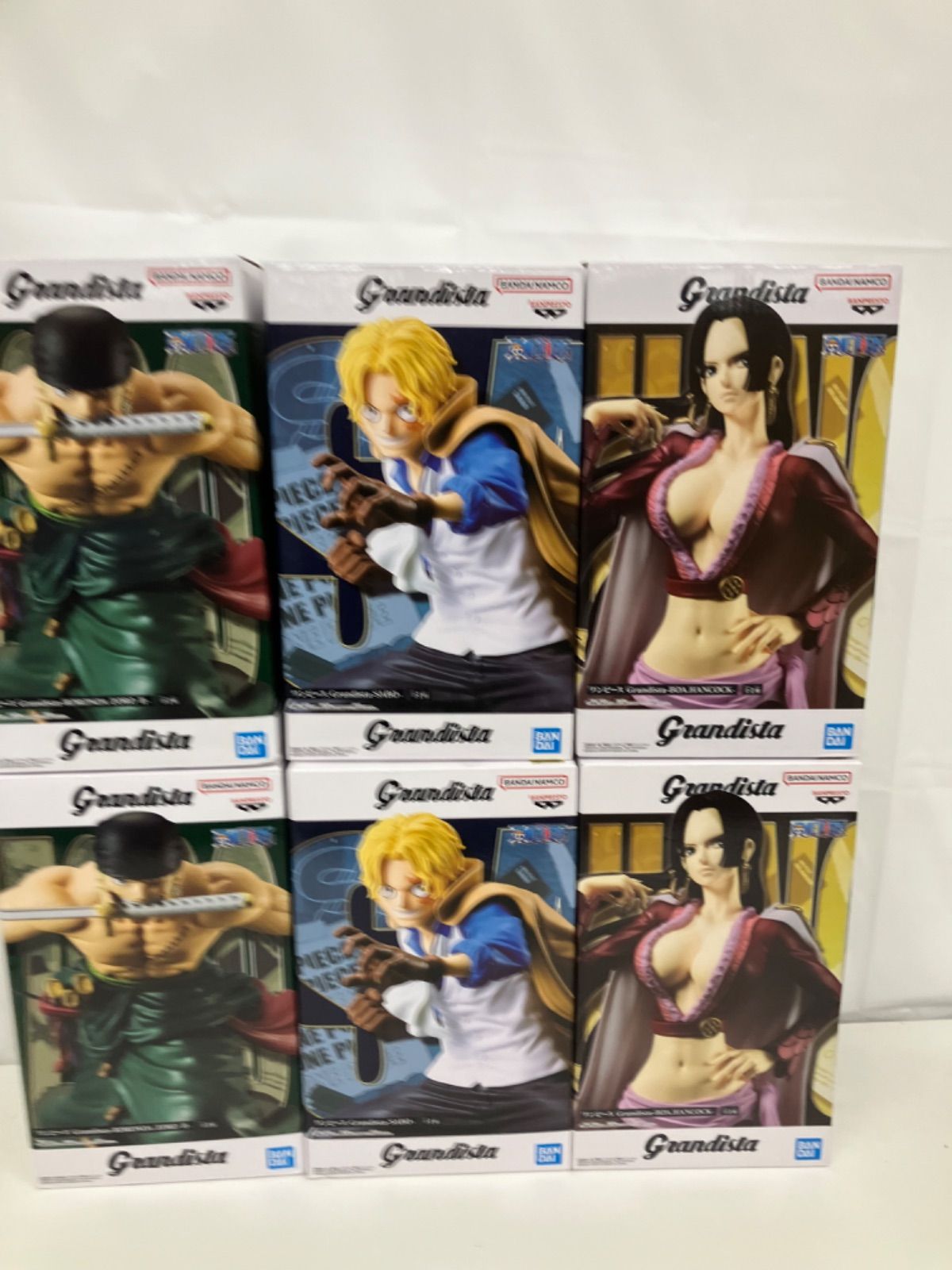未開封 ワンピース ONE PIECE Grandista フィギュア 3種6個セット