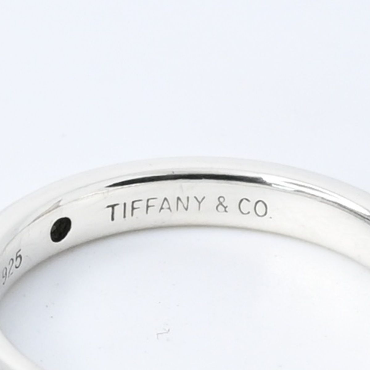 研磨済】TIFFANY＆Co. スタッキングバンド リング サファイア 9号