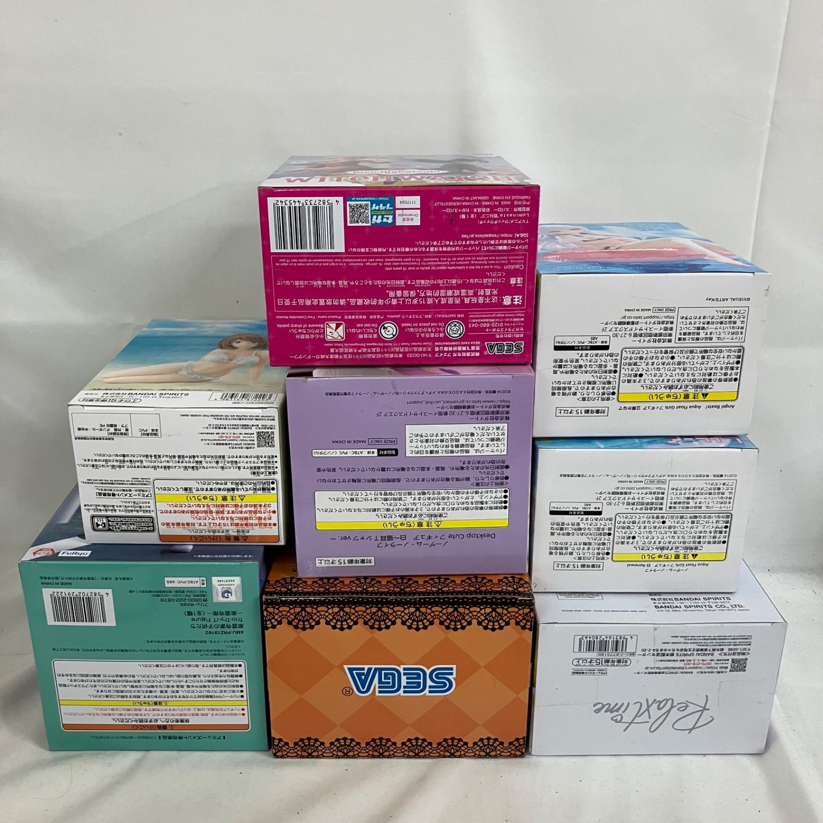 未開封 美少女 フィギュア まとめ 8個セット SF3287 c107 - メルカリ