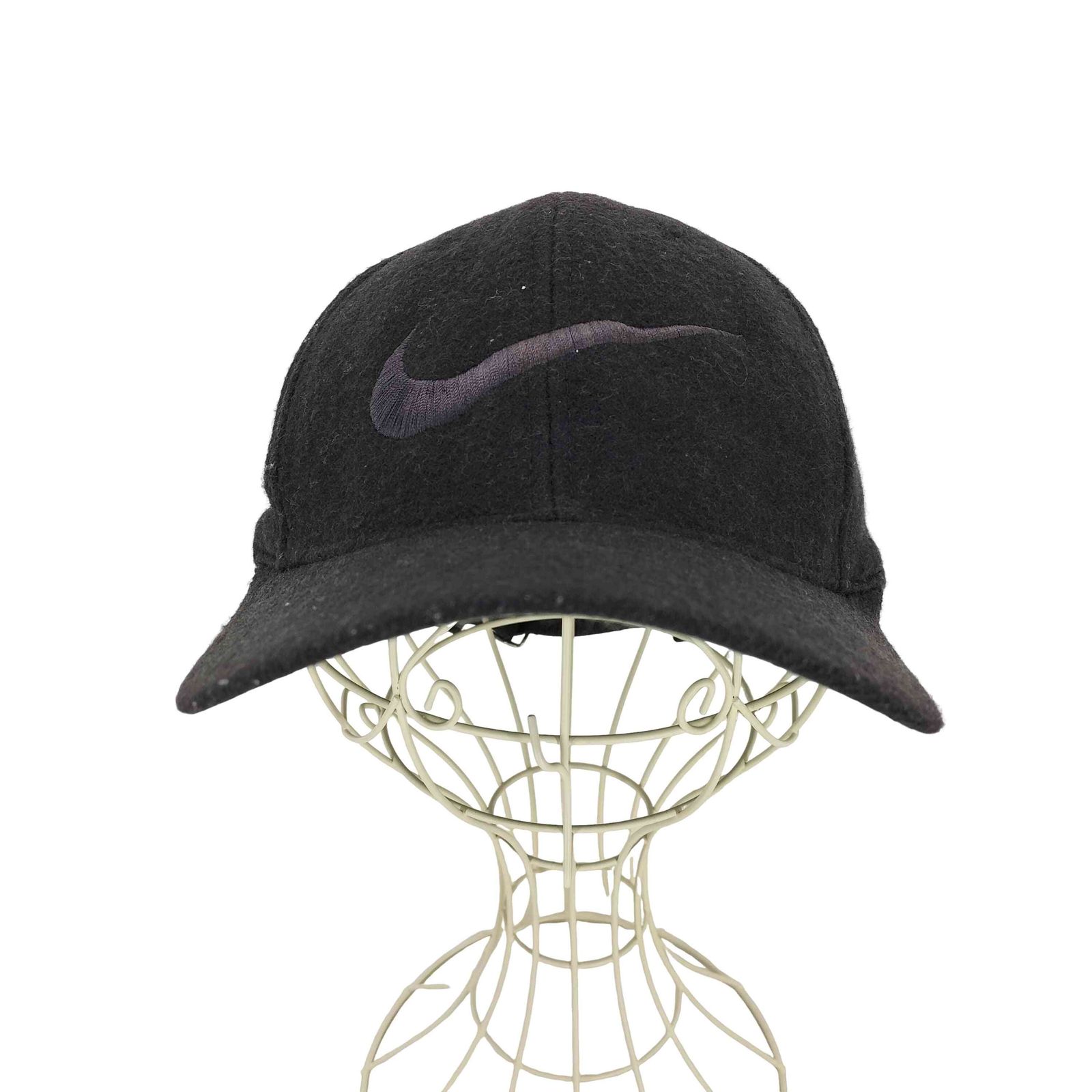 ナイキ NIKE 90S 銀タグ スウッシュ刺繍 ウールキャップ メンズ 表記無