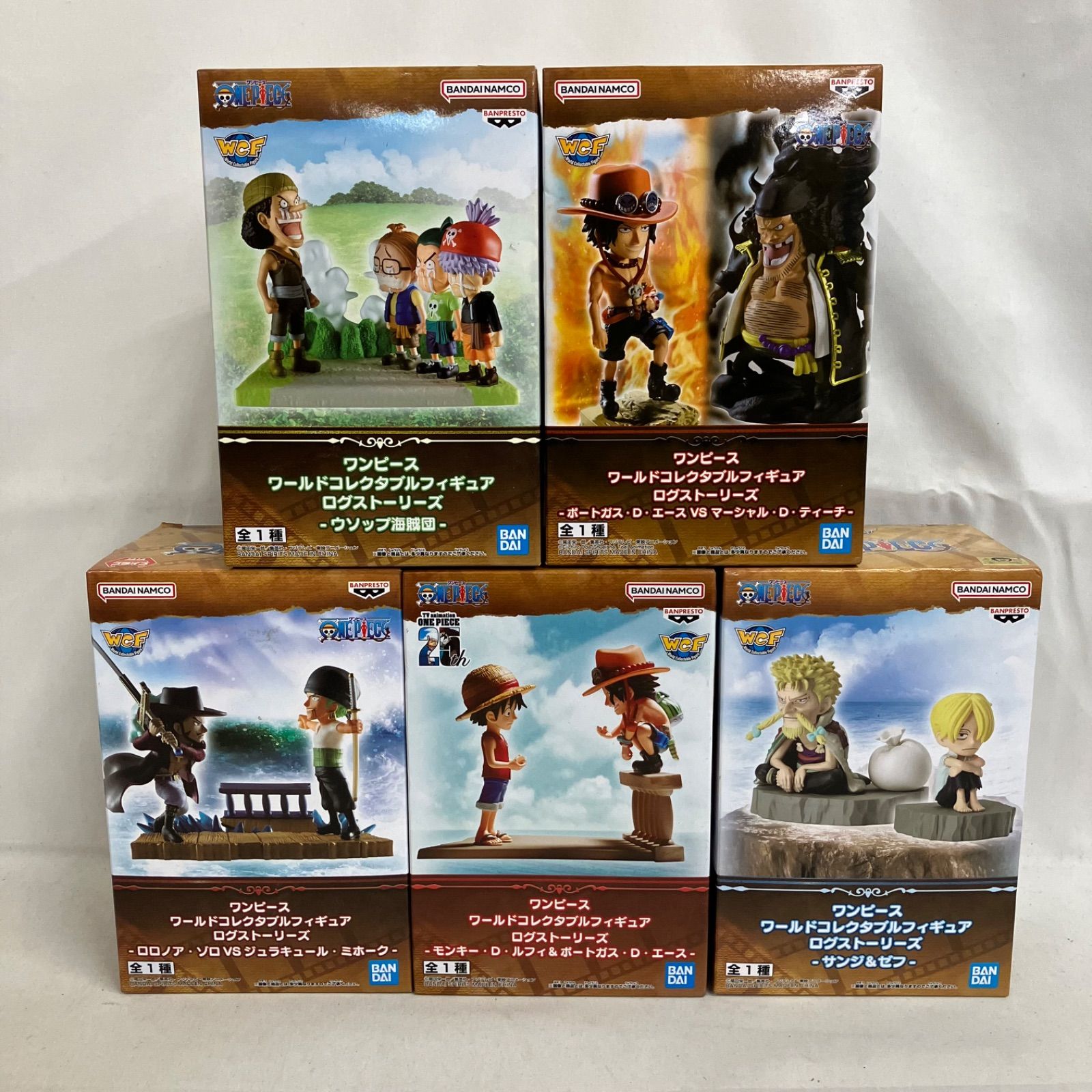 未開封 ONE PIECE ワンピース WFC フィギュア 5個セット SF3270 c099 