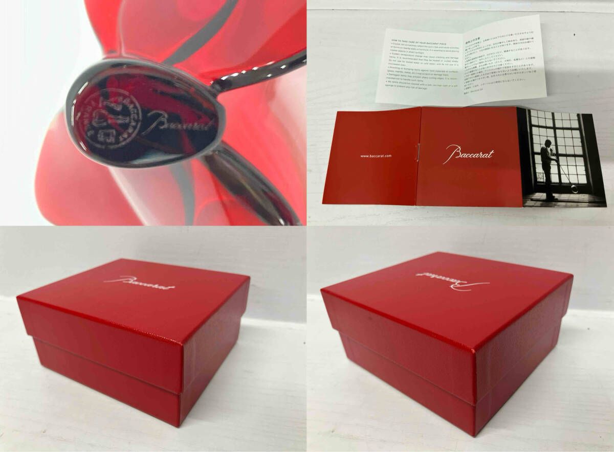 Baccarat バカラ フィギュリン ラッキーバタフライ クリスタル ガラス