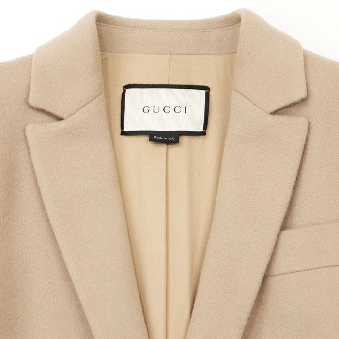 美品】GUCCI グッチ チェスターコート ウールメルトン サイズ 42