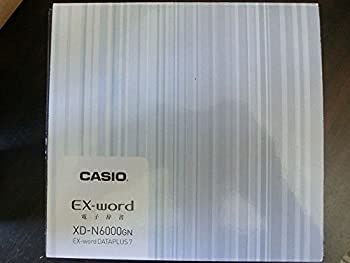 カシオ EX-word XD-N6000GN生活・教養 ジャパネットたかた限定モデル