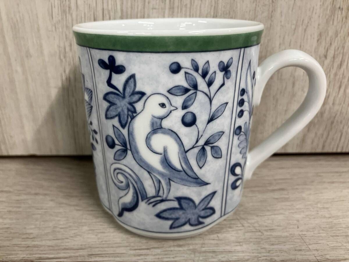 ビレロイ＆ボッホ モーニングセット マグカップ×2 プレート×2 洋食器