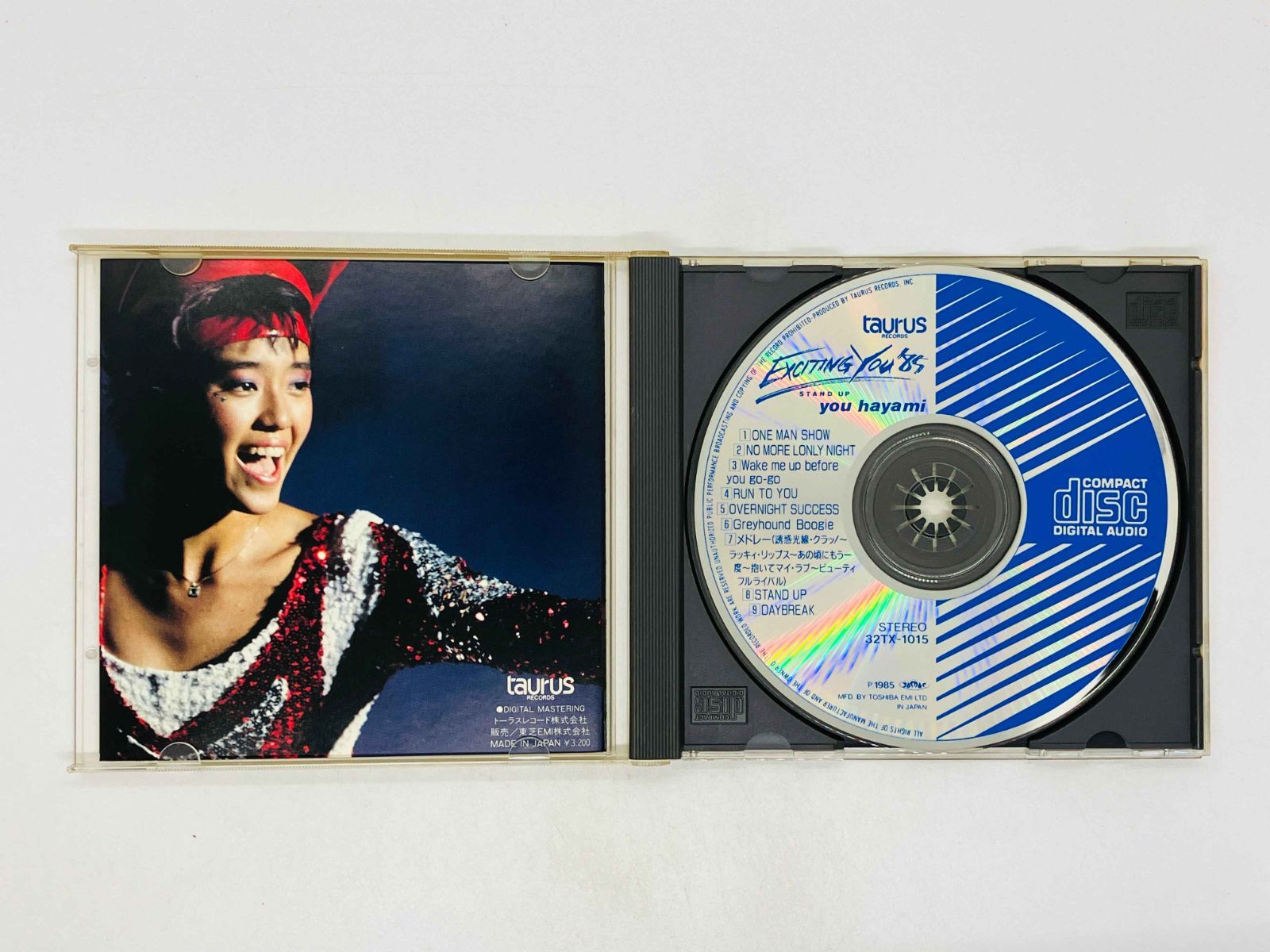 CD 旧規格 早見優 / YOU HAYAMI / EXCITING YOU '85 STAND UP 消費税