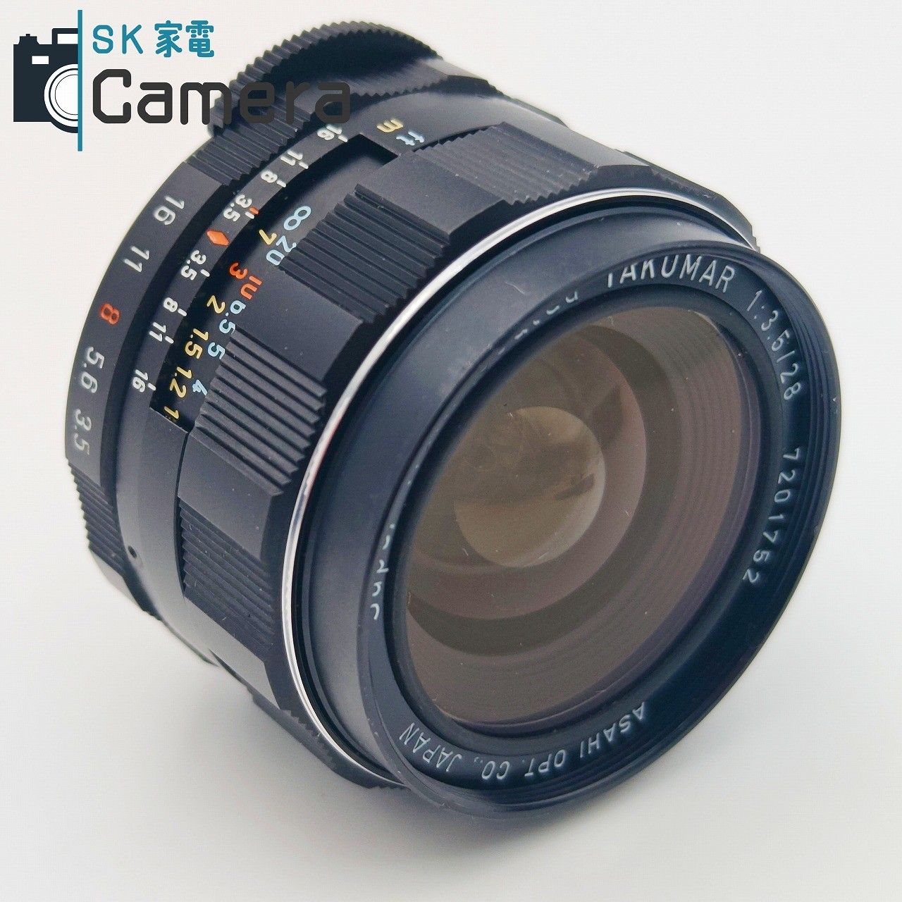 中古】 PENTAX Super-Multi-Coated TAKUMAR 28mm F3.5 M42 2025年