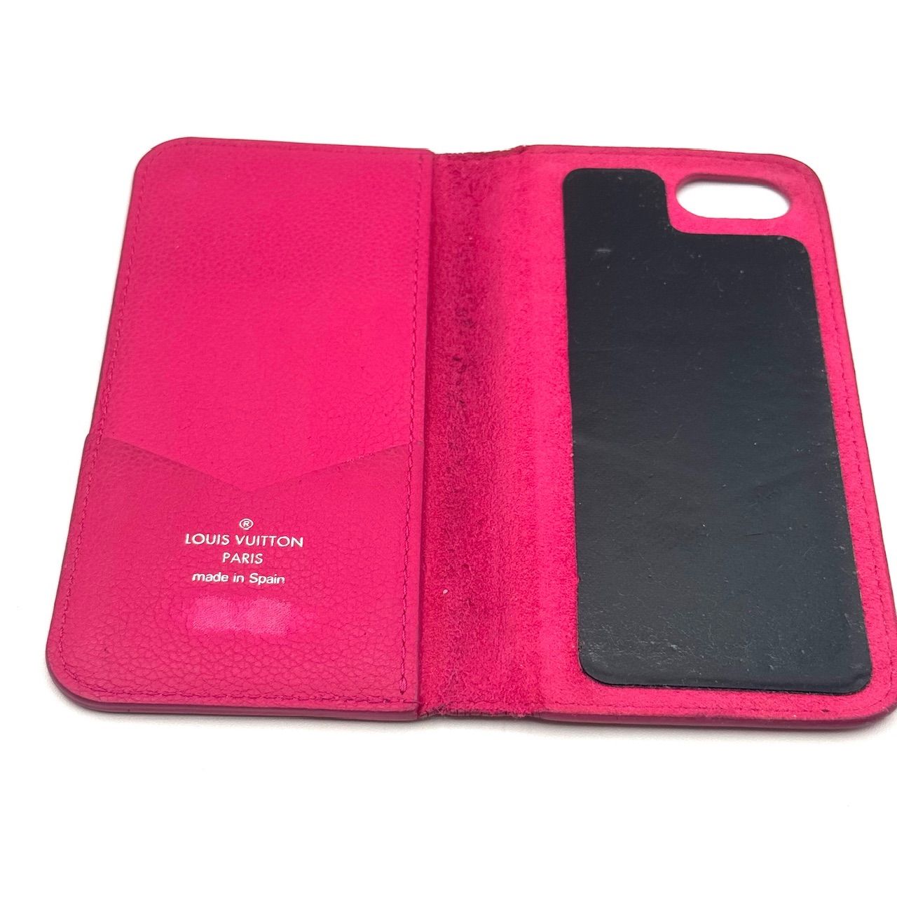 ルイヴィトン iPhone 7／8／SE マヒナ 手帳型 スマホケース 3-9a-30