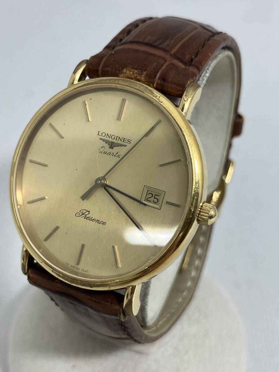 宝*斎様 LONGINES クォーツ腕時計セット ゴールド⁄ブラック ジャンク