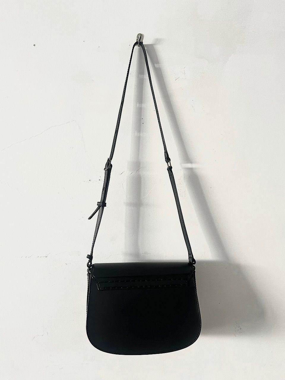 美品】ebagos エバゴス カーフ・ショルダーバッグ（ラウンドショルダー