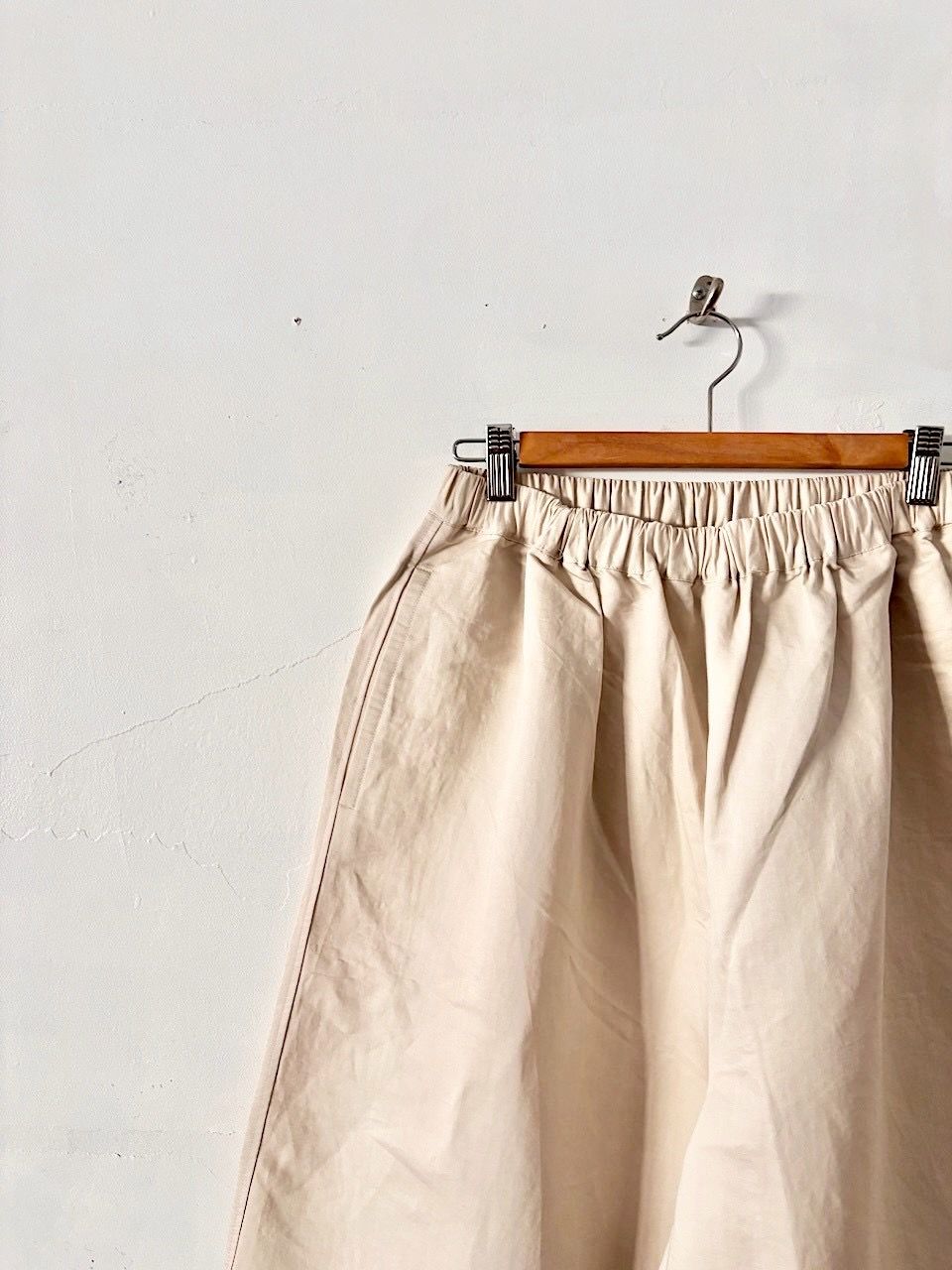 美品】Maison de soil リネンコットンイージーワイドパンツ - メルカリ