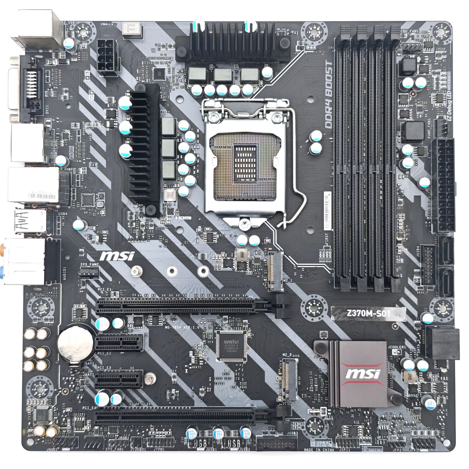 MSI Z370M-S01 マザーボード LGA1151 美品 - メルカリ