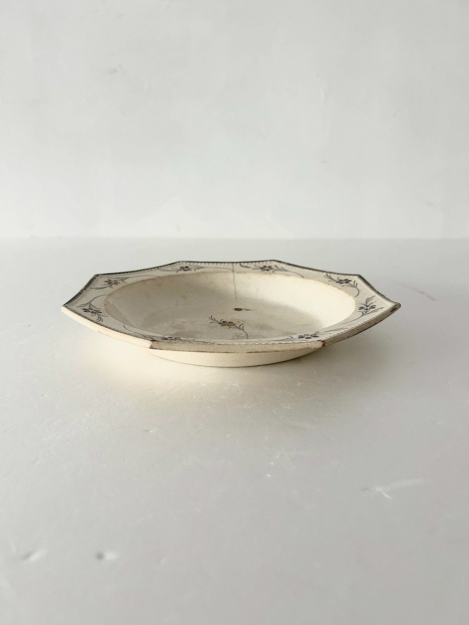 フランスアンティーク】19世紀 Montereau モントロー オクトゴナル