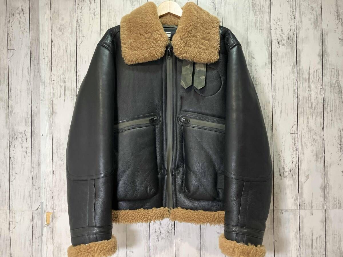 G-STAR RAW ジースターロゥE Sub-B3 Super Sheepskin Jacket レザー