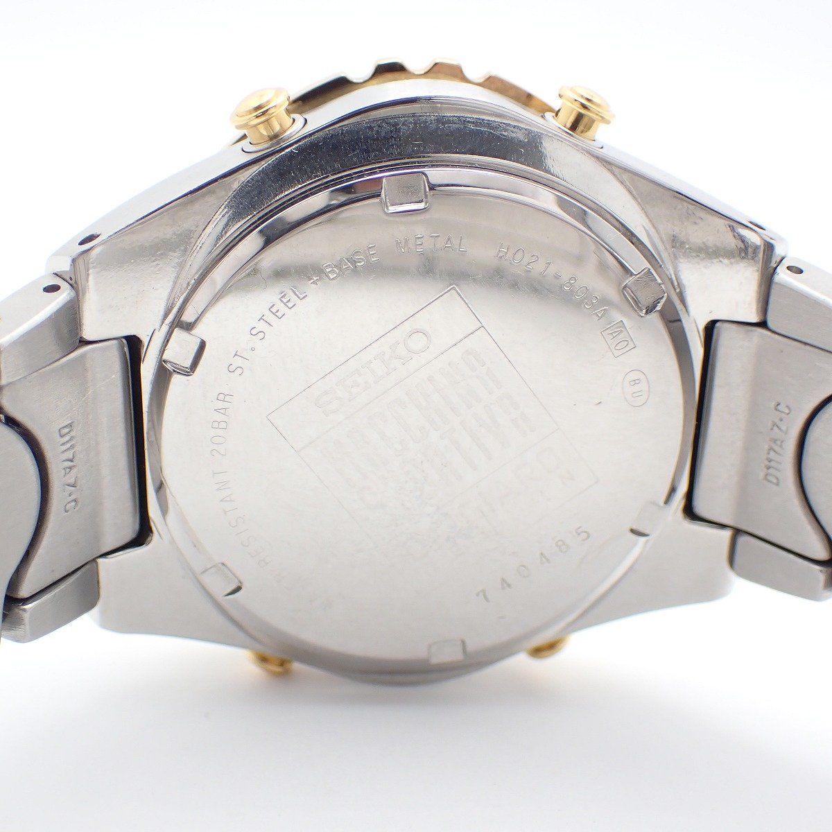 SEIKO セイコー ジウジアーロ マッキナスポルティーバ クォーツ メンズ 