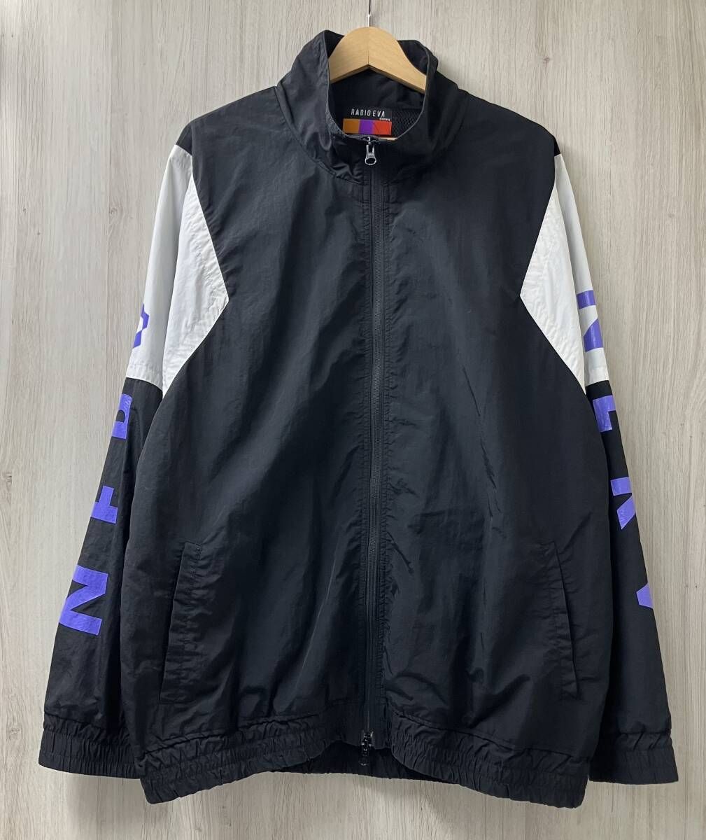 RADIO EVA ラヂオエヴァ EVANGELION SWITCHING NYLON JACKET ナイロン