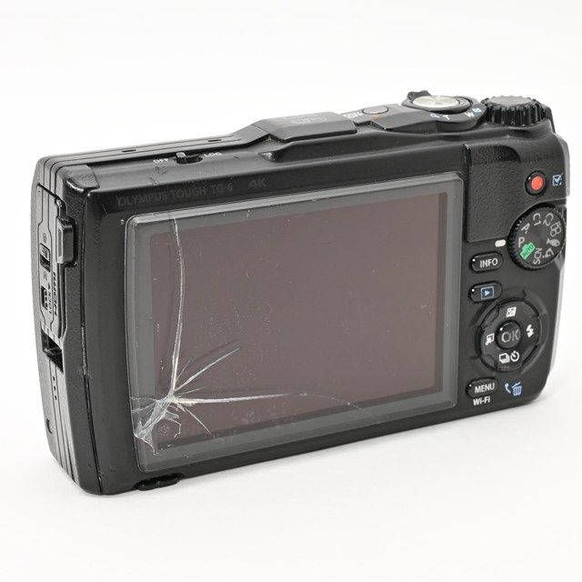 難有・ジャンク品＞ OLYMPUS Tough TG-6 ブラック｜防水コンパクト
