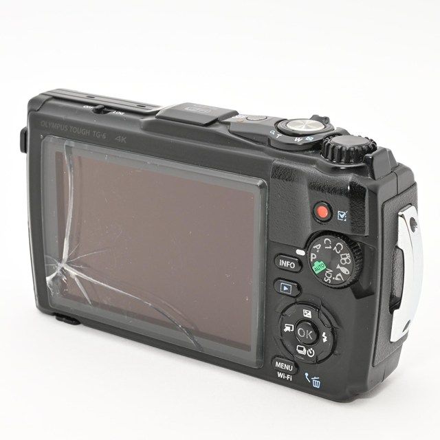 難有・ジャンク品＞ OLYMPUS Tough TG-6 ブラック｜防水コンパクト