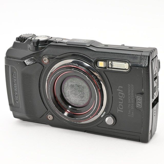 難有・ジャンク品＞ OLYMPUS Tough TG-6 ブラック｜防水コンパクト