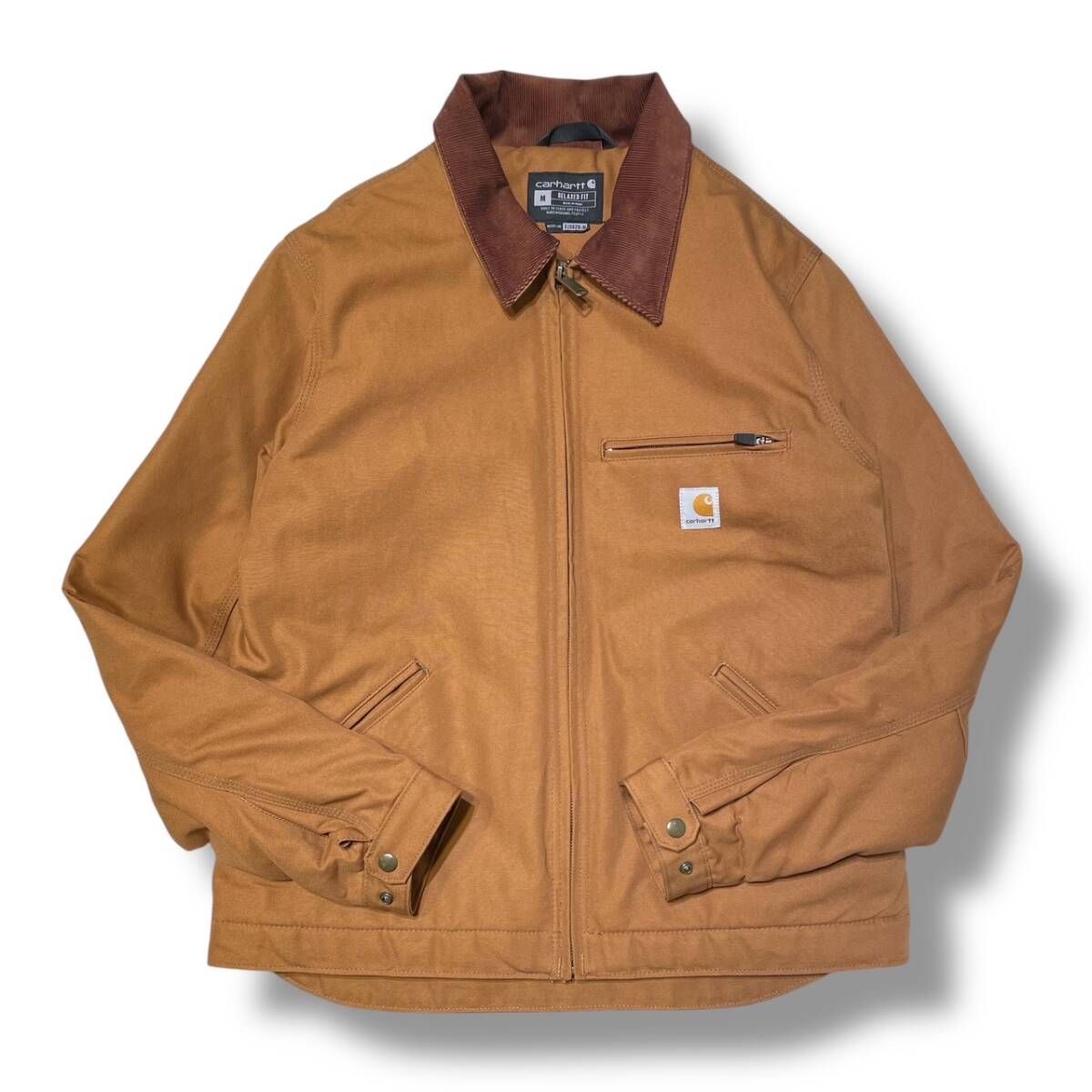 Carhartt ジャケット デトロイトジャケット ブラウン サイズM
